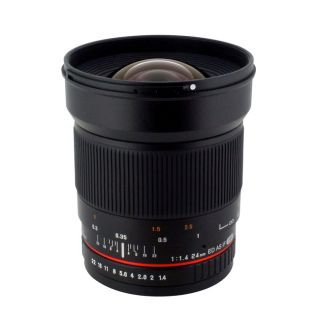 Rokinon 24mm F1.4 Aspherical Wide Angle Lens Today $632.99