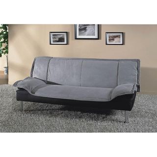 Contemporary Microfiber Sleeper Futon Sofa Bed