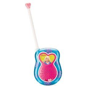 Barbie Chat With Me pink blue 2 Jelly Walkie Talkies Toys