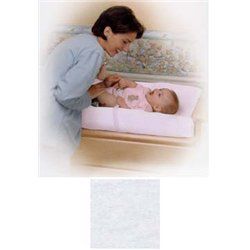Simmons White Knit Contoured Changing Pad Cover   2 PACK