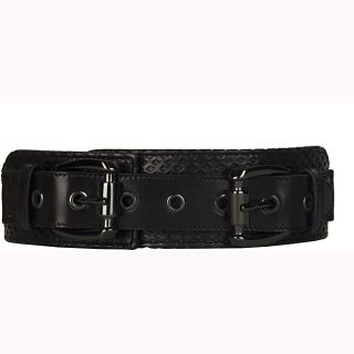 Burberry Perforated Leather Designer Belt