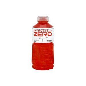 Powerade Zero Fruit Punch, 20 Oz Bottle (Pack of 24) 