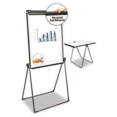 Foldable Double Sided Dry Erase Easel, 28.5 x 37.5, White