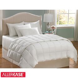 AllerEase Hot Water Washable King size Hypoallergenic Comforter Today