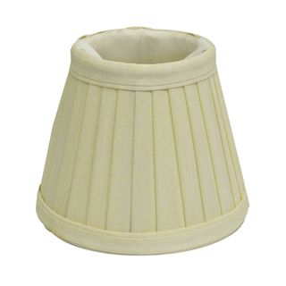 pack Pleated Beige Clip Chandelier Shades