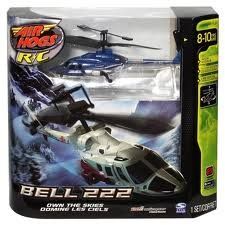Air Hogs Bell 222 R/C Airwolf   Blue/ Gray: Toys & Games