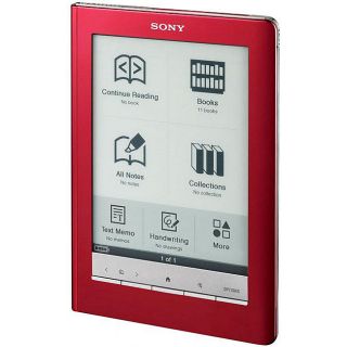 Sony PRS 600RC Red Touch Edition Digital Reader