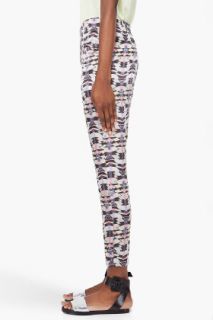 Surface To Air Knick Print Silk Pants for women