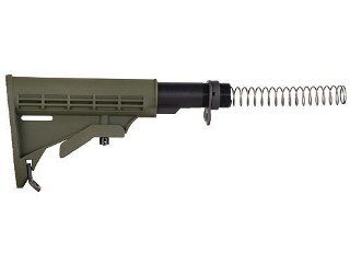 OD Olive Drab Green 6 Position Collapsible M4 M16 AR15 AR 15 .223