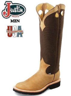 Justin Boots Western Leather Snake Boot 2113: Shoes