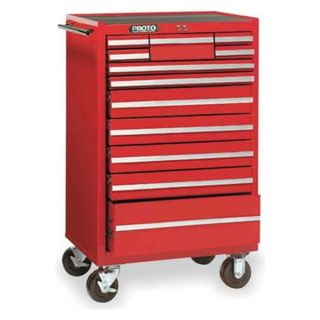Proto J442742 12RD Rolling Tool Cabinet, 27 Wx42 H, 12 Drawer