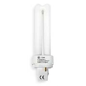 GE Lighting F13DBXT4/SPX27 Plug In CFL, 13W, Non Dim, 2700K, 10, 000 hr