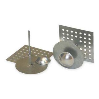 Industrial Noise SPA Mounting Pin Assembly, Galvanized, PK50