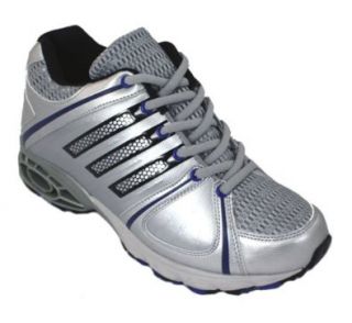 Elevator Shoes K227   3 Inches Taller (Silver) Shoes