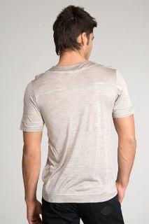 Laclos  Light Brown Silk T shirt for men