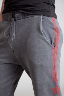 Diesel Black Gold  Polber Dark Grey Sweatpants for men