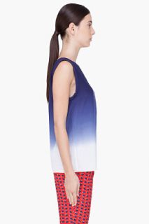 Marc By Marc Jacobs Silk Blend Aurora Ombre Top for women