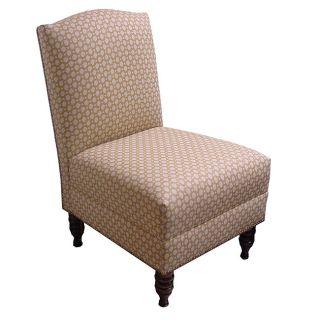 Armless Nail Button Jenny Wheat Chair