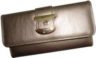 Womens Etienne Aigner Checkbook Wallet Athena Champagne