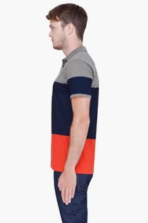 Marc By Marc Jacobs Slim Tricolor Striped Polo for men