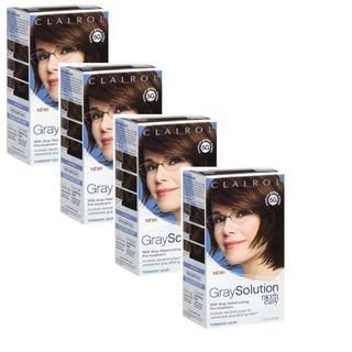 Clairol Nicen Easy Grey Solution 5G Med Golden Brown Hair Color (Pack