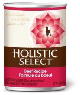 Holistic Select Canned Dog Food Case Duck/Oatmeal Pet