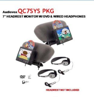 Audiovox QC7SYSPKG 7 Inch Headrest Monitor With Built In