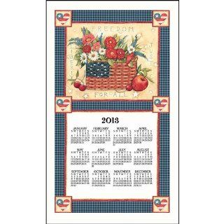 Freedom Basket Linen Kitchen Towel Calendar 2013: Office