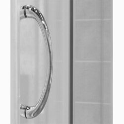DreamLine Visions 60x58 inch Frosted Glass Sliding Tub Door