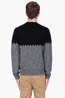 Paul Smith Jeans Black Combo Knit Sweater for men