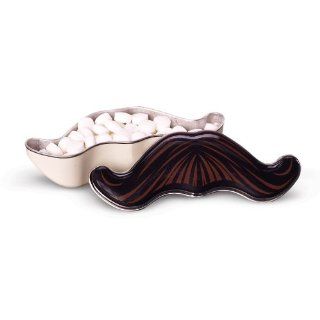 Moustache Mints Candy Tin (8) Party Supplies (Brown) Toys