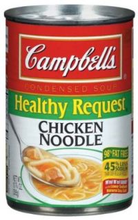 Campbells Healthy Request Condensed Soup Chicken Noodle   24 Pack