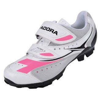 Womens Escape 2 Mountain Shoes   WHITE/PINK, 37