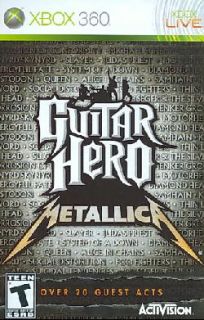 Xbox 360   Guitar Hero Metallica