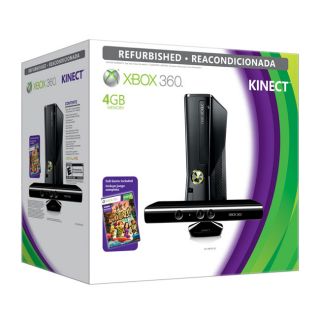 Xbox 360 4 GB   Standard Kinect (Refurbished)