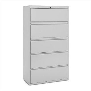 Standard Lateral Five Drawer File Cabinet Pull Type: Full