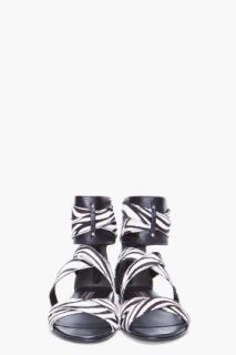 Pierre Balmain Amelie Calf hair Sandals for women