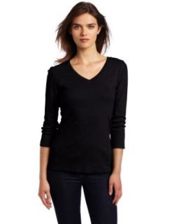 Red Dot Womens Deep V Neck Top: Clothing