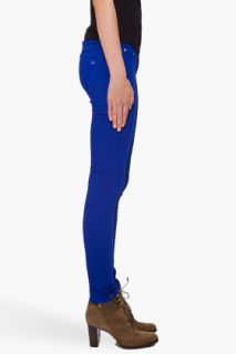 Rag & Bone Royal Blue Skinny Jeans for women