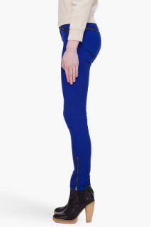 Rag & Bone Cobalt Blue Zipper Jeans for women