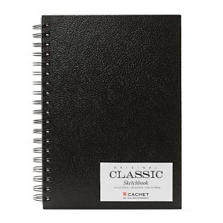 Cachet 7 inch x 10 inch Classic Wire Bound Sketch Book Today: $17.99