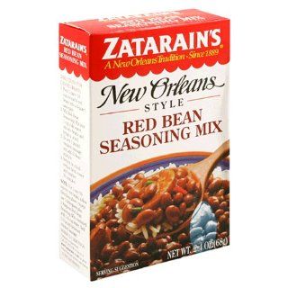 Zatarains New Orleans Style Red Bean Seasoning Mix, 2.4 Ounce Boxes