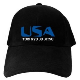 Caps Black Usa Tori Ryu Ju Jitsu  Martial Arts Clothing
