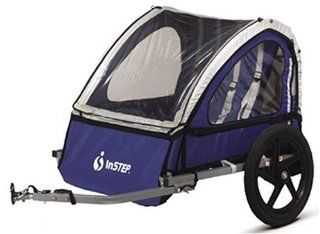 InStep Quick N EZ Bicycle Trailer (Blue/Gray) Sports