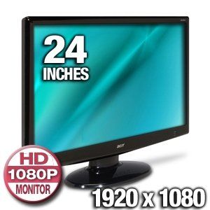 Acer H243Hbmid 24 Widescreen HD LCD Monitor   1920 x 1080