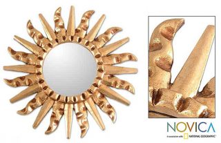 Bronze Sun Mohena Mirror (Peru) Today $46.49 5.0 (2 reviews)