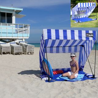Infinita Blue/ White Island Shade Tent and Beach Shack Today $94.99 4