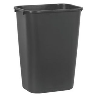Rubbermaid 2957 BLA 41 1/4qt Black Large Wastebasket Be the first to