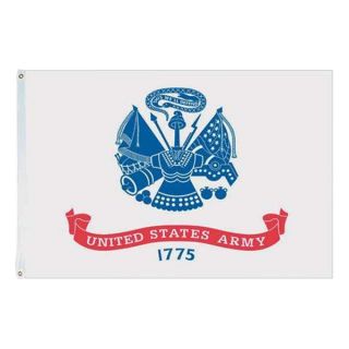 Nylglo 600 US Army Flag, 5x8 Ft, Nylon