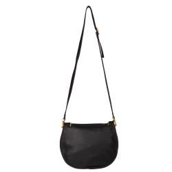 Chloe Marcie Black Leather Satchel Bag
